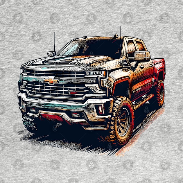 Chevy Silverado by Vehicles-Art